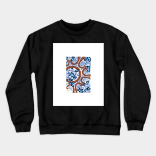 Black Blue Brown II Crewneck Sweatshirt